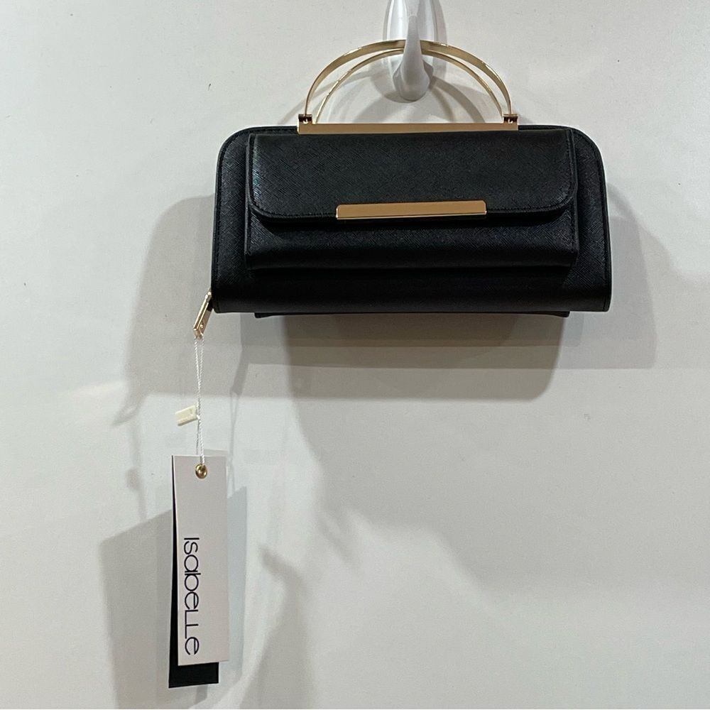 Black Clutch Wallet, Isabelle